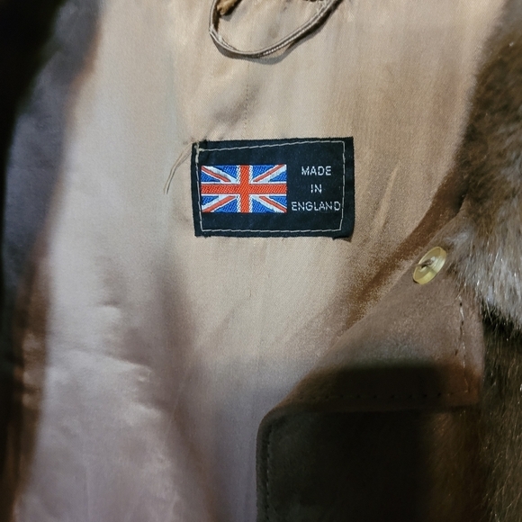 Vintage Luxury leather and faux fur jacket. Women's medium - Picture 2 of 10